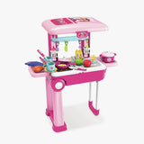 Lil’ Chef Suitcase Playset – 37 Piece Kids Cooking & Kitchen Role-Play Kit