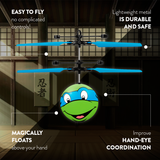 Nickelodeon TMNT Leonardo IR UFO Ball Helicopter
