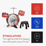 Big Band Kids Drum Set – Complete Beginner Drum Kit