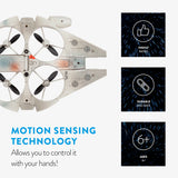 Star Wars Millennium Falcon Motion-Sensing Quadcopter