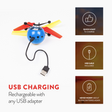 DC Justice League Wonder Woman IR UFO Ball Helicopter