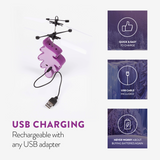 Disney Frozen Anna Motion Sensing IR UFO Ball Helicopter