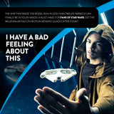 Star Wars Millennium Falcon Motion-Sensing Quadcopter