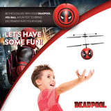 Marvel X-Men Deadpool IR UFO Ball Helicopter