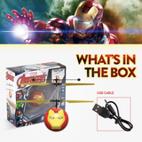 Marvel Avengers Iron Man IR UFO Ball Helicopter