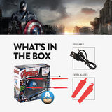 Marvel Avengers Captain America IR UFO Ball Helicopter