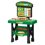 Subway Sandwich Artist Playset – 53 Piece Pretend Restaurant Kit