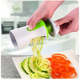 Handheld Spiral Vegetable & Fruit Slicer – Adjustable Kitchen Tool