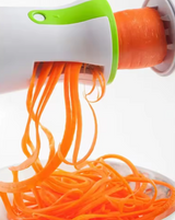 Handheld Spiral Vegetable & Fruit Slicer – Adjustable Kitchen Tool
