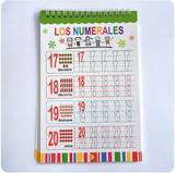 Spanish Numbers 1–100 Tracing Workbook – Dry Erase Handwriting Practice Book for Kids & Homeschool Learning