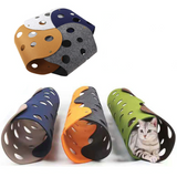 Modular Felt Cat Tunnel & Bed – DIY 99-Shape Collapsible Play Tunnel for Cats