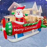 Christmas Inflatable Outdoor Decorations – LED Light-Up Centerpieces