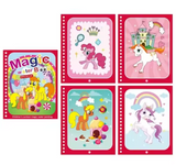 Montessori Magic Water Drawing Book – Reusable Sensory Coloring Activity