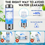 Electric Hydrogen Water Generator Bottle – Portable Ionized Water Maker