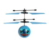 Disney Stitch Motion Sensing IR UFO Ball Helicopter