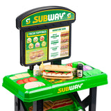 Subway Sandwich Artist Playset – 53 Piece Pretend Restaurant Kit