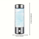 Electric Hydrogen Water Generator Bottle – Portable Ionized Water Maker