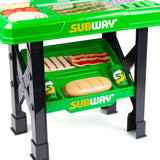 Subway Sandwich Artist Playset – 53 Piece Pretend Restaurant Kit