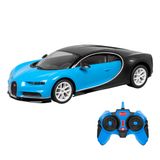 Bugatti Chiron RC Car & 3.5-Channel Gyro Helicopter Pursuit Set