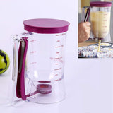 900 ml Handheld Batter Dispenser – Graduated Funnel for Pancakes, Cupcakes & Cake Batter