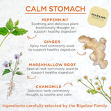 Bigelow Benefits® Calm Stomach – Ginger & Peach Herbal Tea