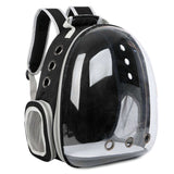 Transparent Capsule Pet Carrier Backpack – Foldable Travel Design