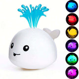 Baby Bath Toy – Electric Water Spray & LED Light Sprinkler – Portable Bath Time Fun for Kids