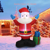 Outdoor Inflatable Giant Santa Claus Decoration – Festive Air-Blown Christmas Display