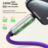 240W 4-in-1 USB Fast Charger with PD & QC Ports