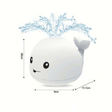 Baby Bath Toy – Electric Water Spray & LED Light Sprinkler – Portable Bath Time Fun for Kids