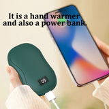 Rechargeable Hand Warmer & Power Bank – Portable 3600mAh Heating Device