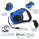 Automatic Retractable Dog Leash with Nylon Belt & Grip Handle