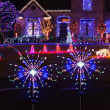 LED Firework String Lights – Retro Fairy Ball Lights for Christmas & Outdoor Garden Décor