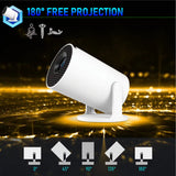 HY300 PRO+ Mini Portable Android Smart Projector