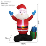 Outdoor Inflatable Giant Santa Claus Decoration – Festive Air-Blown Christmas Display