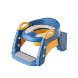 KiddyEase Foldable Baby Potty Training Seat with Step Ladder – Adjustable Height & Anti-Slip Design