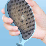 Whale Claw Design Steam Brush for Dogs & Cats – Rechargeable Pet Grooming Tool