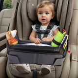 Foldable Baby Car Seat Travel Tray – Portable Snack & Activity Table for Kids