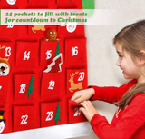 DIY Felt Snowman Advent Calendar – Hanging Countdown to Christmas for Kids
