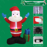 Outdoor Inflatable Giant Santa Claus Decoration – Festive Air-Blown Christmas Display
