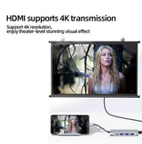 5-in-1 Ultra-Slim USB 3.0 Hub with SD/TF Card Reader