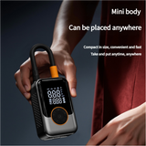 Mini Portable Wireless Electric Tire Inflator with LED Display