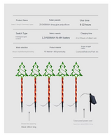 Waterproof Solar-Powered LED Christmas Tree Lights – Outdoor Garden Holiday Decoration