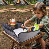 Foldable Baby Car Seat Travel Tray – Portable Snack & Activity Table for Kids