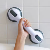 Dual-Locking Suction Cup Balance Assist Grab Bar – Wall & Door Support Handle for Bathroom & Shower