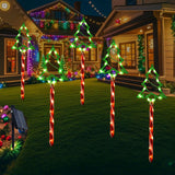 Waterproof Solar-Powered LED Christmas Tree Lights – Outdoor Garden Holiday Decoration