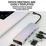 5-in-1 Ultra-Slim USB 3.0 Hub with SD/TF Card Reader