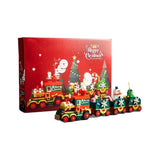 Santa Claus Train Building Blocks