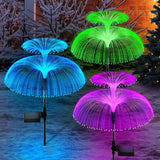 7-Color Changing Jellyfish LED Lamp – Luminous Christmas Outdoor Light