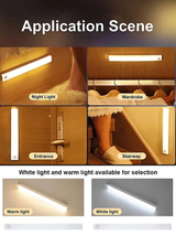Smart Motion Sensor Light – Rechargeable LED for Closet, Bedroom & Hallway